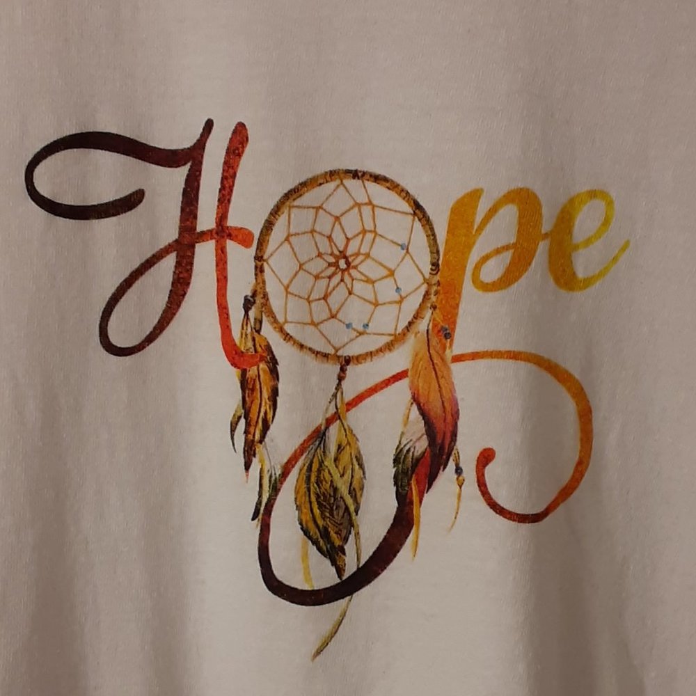 Woman's " Hope" Dream Catcher T-Shirt